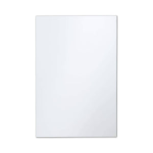 Bevel 16" x 24" Frameless Rectangle Bathroom Wall Mirror